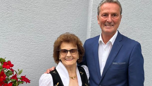 Zum 90. Geburtstag - Frau Maria Kofler