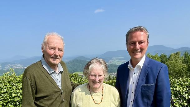 Zur Diamantenen Hochzeit - Andreas und Hermine Brandstätter
