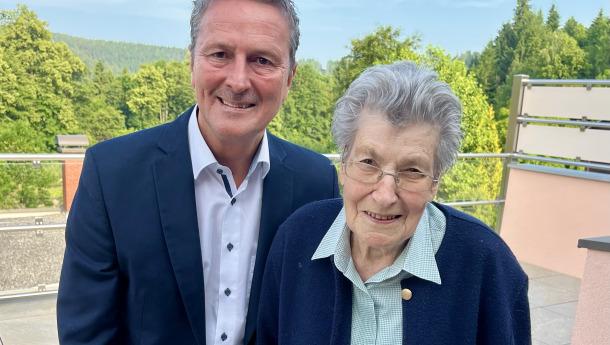 Zum 90. Geburtstag - Frau Maria Prossegger