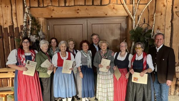 Jahreshauptversammlung der Trachtenfrauen